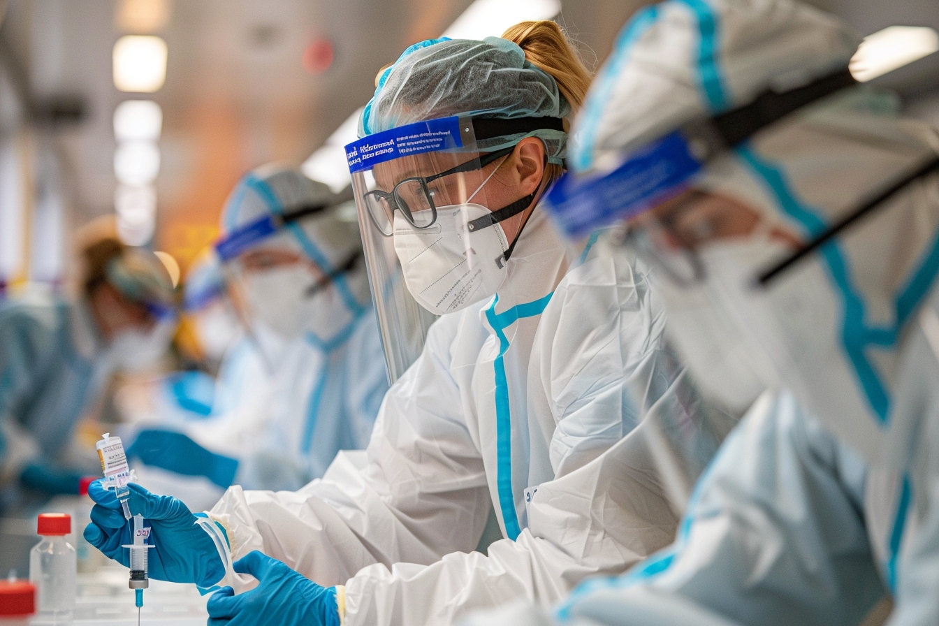 La réponse de la France face au Covid variant JN 1 La réponse de la France face au Covid variant JN 1